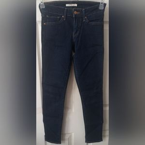 Levi's 711 Skinny Selvedge Denim Jeans Women's (27)